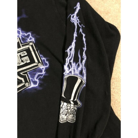 VTG Mr. Big Electrified Japan Get Over It Tour 2000 Band Tee Black Mens Large - Picture 4 of 11